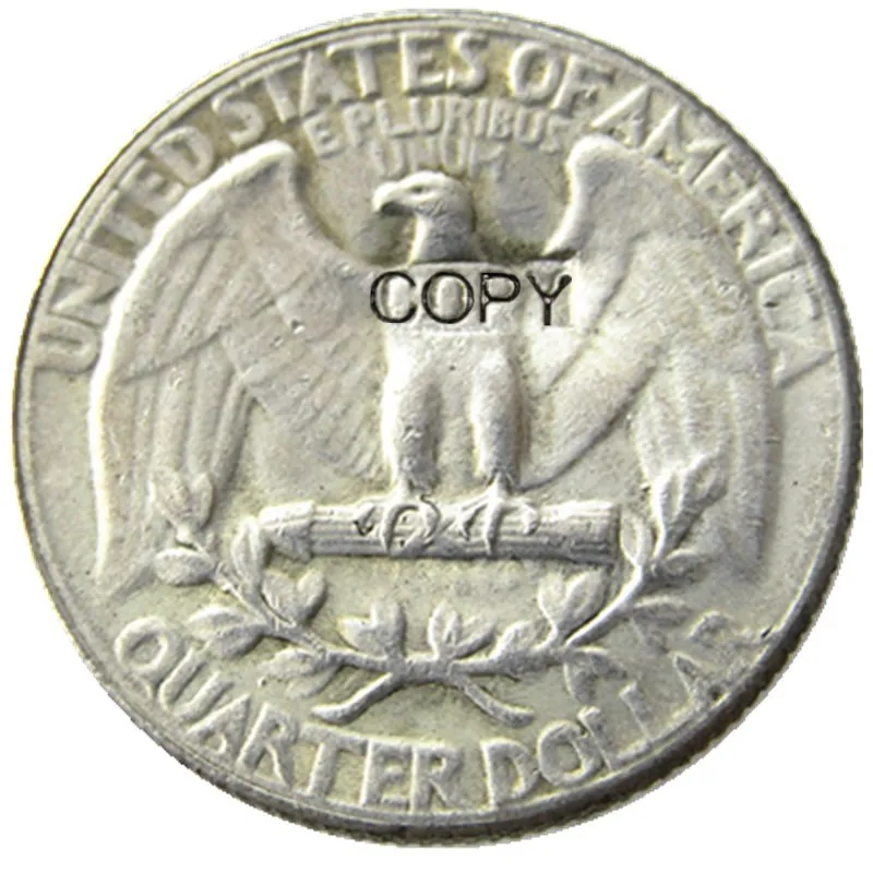 US 1936 Washington Quarter Silver Plated Copy Coin