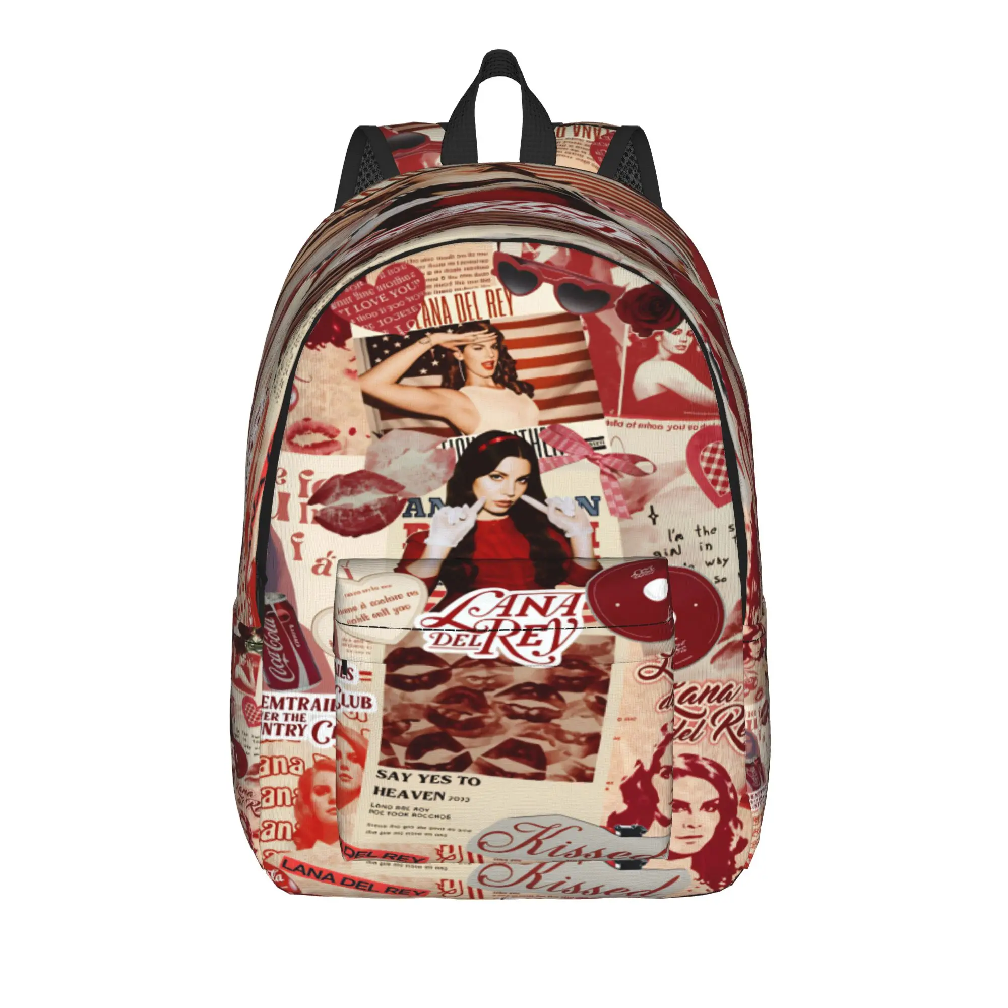 Lana Del Rey Singer Lizzy Grant  Backpack  Workout Backpacks Women Design Breathable School Bags Aesthetic Rucksack