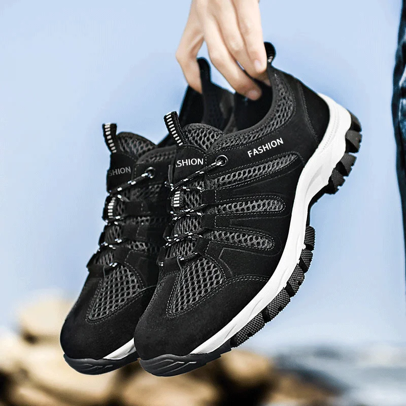 

Men's Breathable Mesh Sneakers Comfort Lightweight Sports Running Shoes for Men