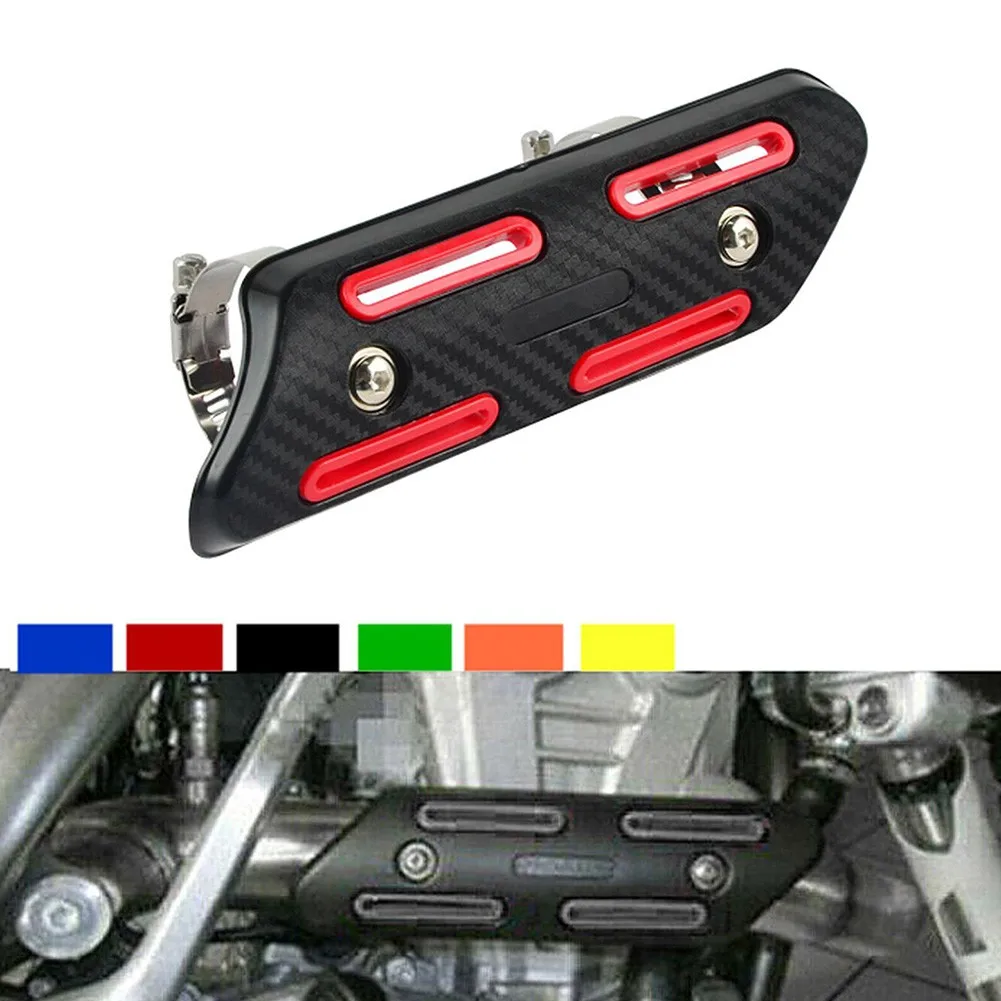 ماسورة العادم درع الحرارة كعب الحرس ل CRF250R CRF450R 2007-2019 CRF450RX لأقطار أنبوب العادم 25 مللي متر إلى 51 مللي متر