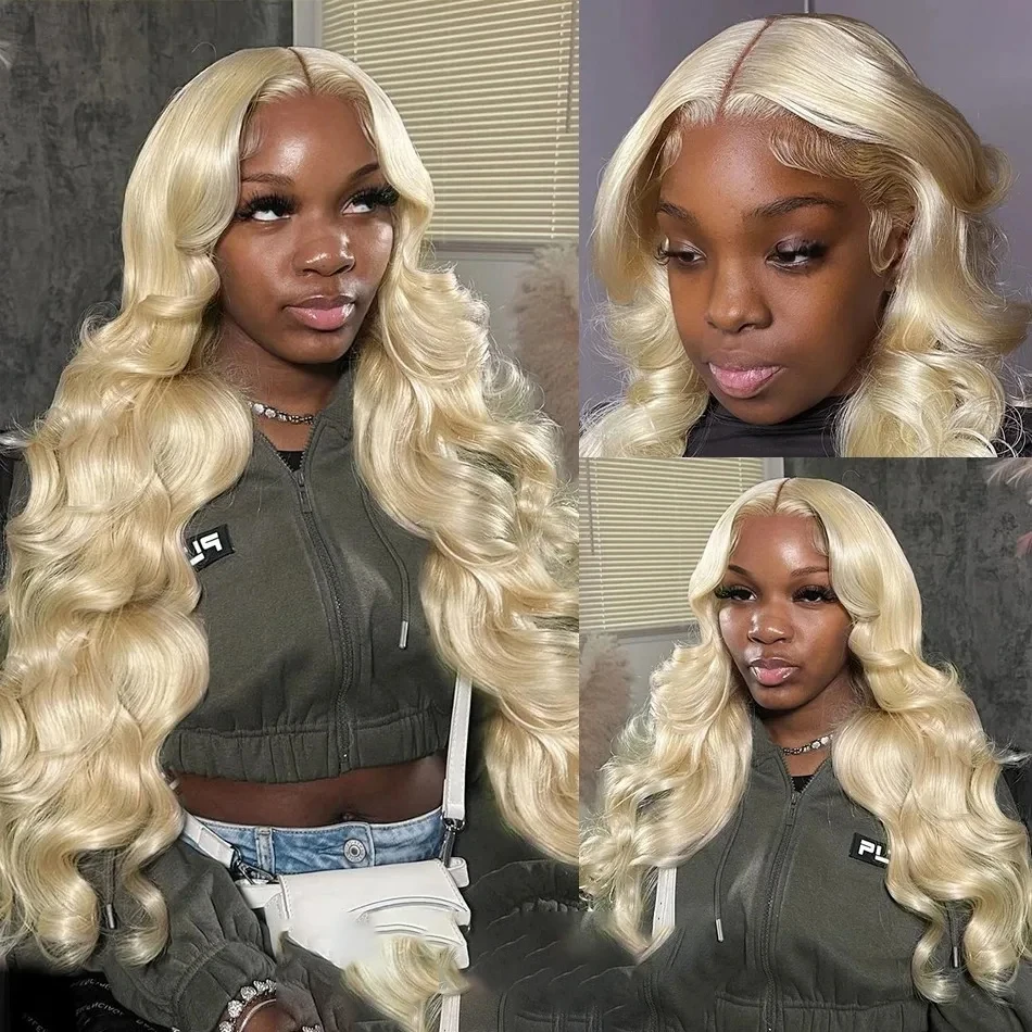Smilegirl HD Transparent 13x6  613 Body Wave Honey Blonde Lace Frontal Human Hair Wig Brazilian 13x4 for Women view 6
