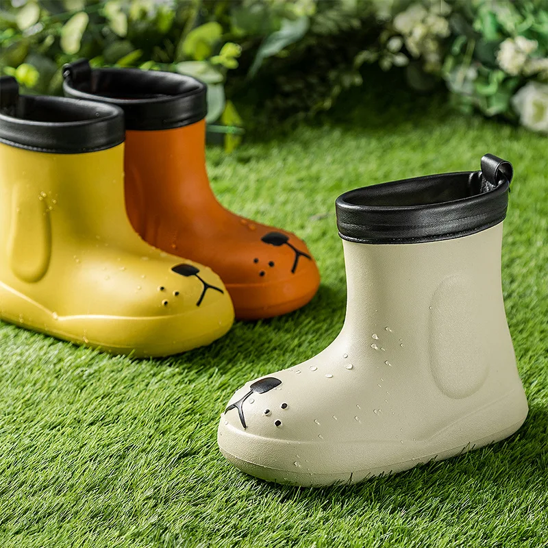 Toddler Rain Boots for Kids Shoes Cute Cartoon Baby Boy rain shoes for girls kid rain boots boys Child waterproof boots