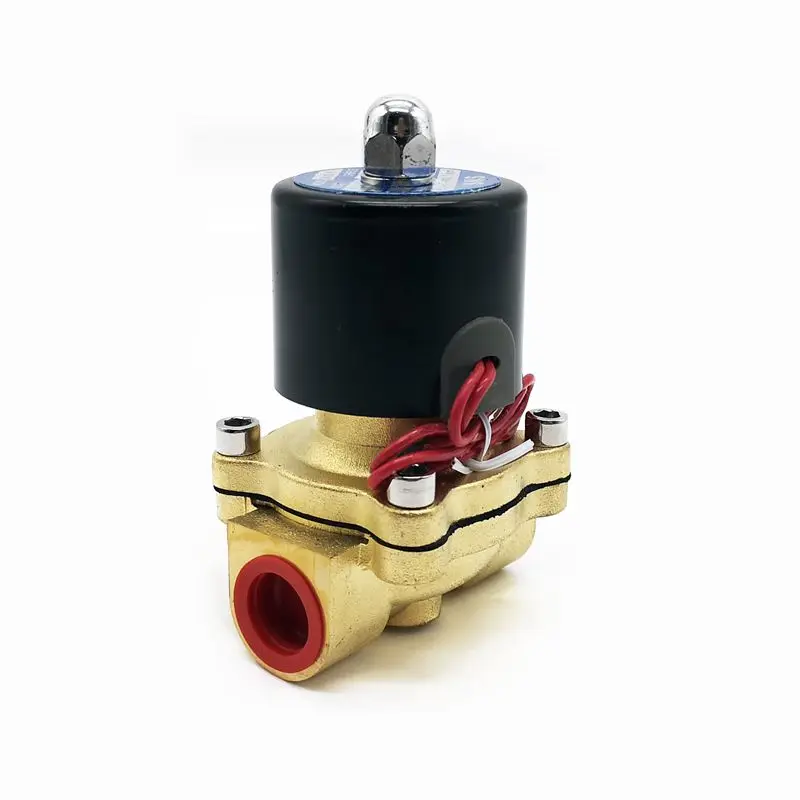 SNS Solenoid Valve 2W160-15 2/2 port G1/2 Normal Closed Brass Valve