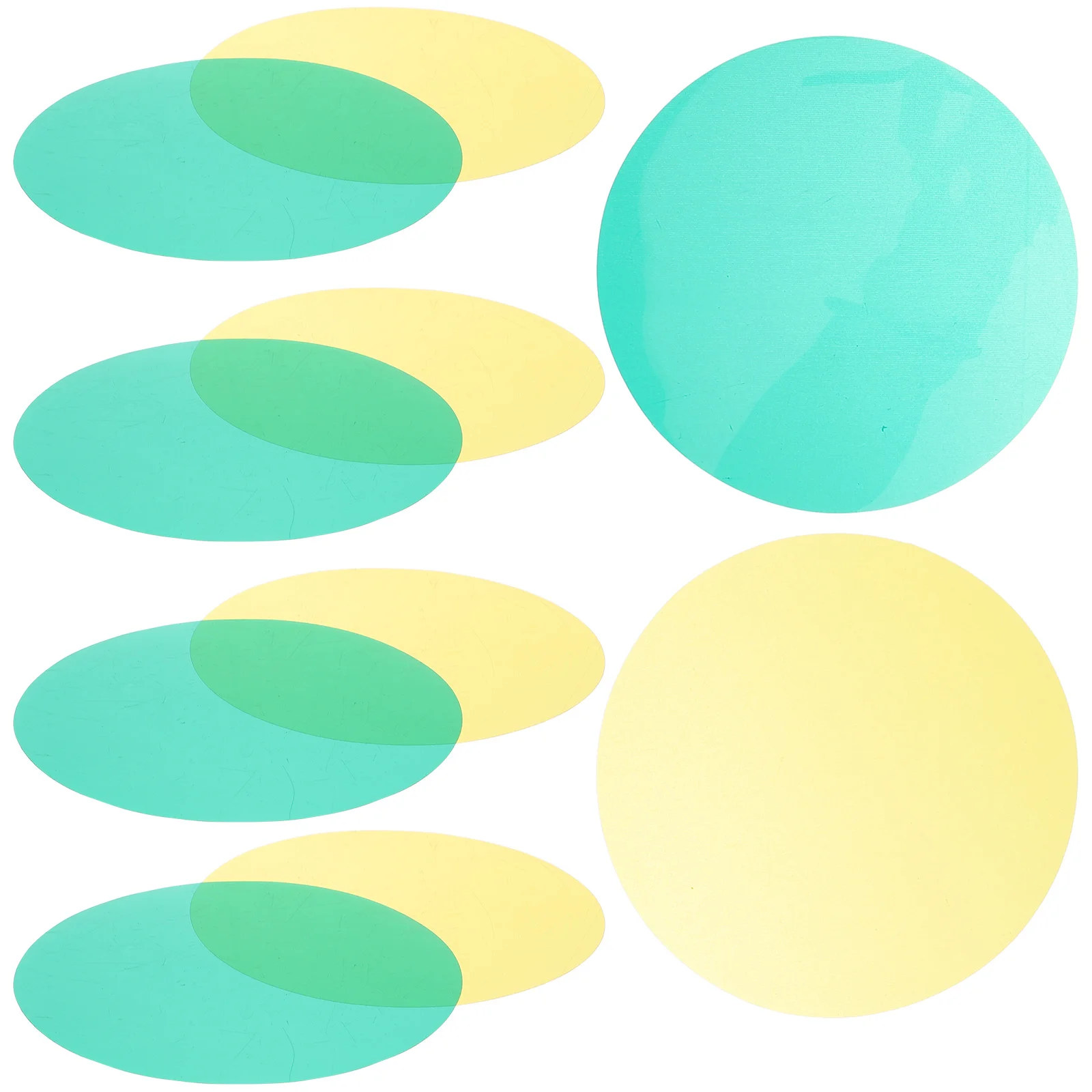 

10pcs Filter Lens For Spotlight 10Cm Plastic Spotlight Lens Replacement Photography Lighting Accessory Outdoor Gadgets