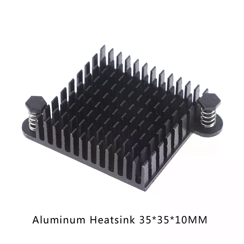 

Новинка! Распродажа! 1 шт. алюминиевый радиатор 35*35*10 мм, охлаждающая подставка для чипсетов South North Bridge