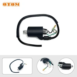 OTOM Motorcycle Ignition Coil 58439006000 For KTM SXF XCF EXC HUSQVARNA FC FE GASGAS ECF EW MCF Dirt Bike 12V High Pressure Coil