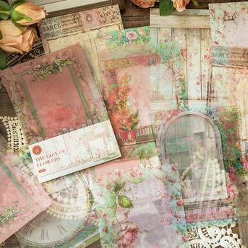 Scrapbooking önemsiz dergisi malzemeleri için 20 adet Vintage malzeme kağıt yaratıcı kırtasiye DIY dekoratif koleksiyon defteri kağıdı