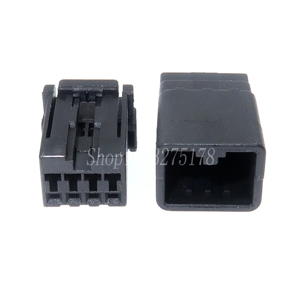 1 Set 4 Pin 174967-2 174966-2 Car Wire Cable Electrical Connector Plastic Housing Socket