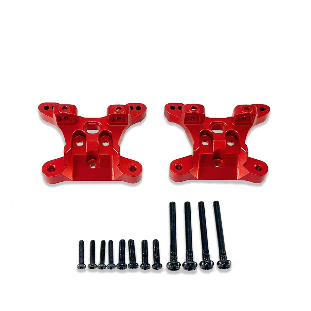 For SCY1/16 16101 16102 16103 16106 16201 PRO   High speed RC car upgraded metal fittings front and rear shock brackets