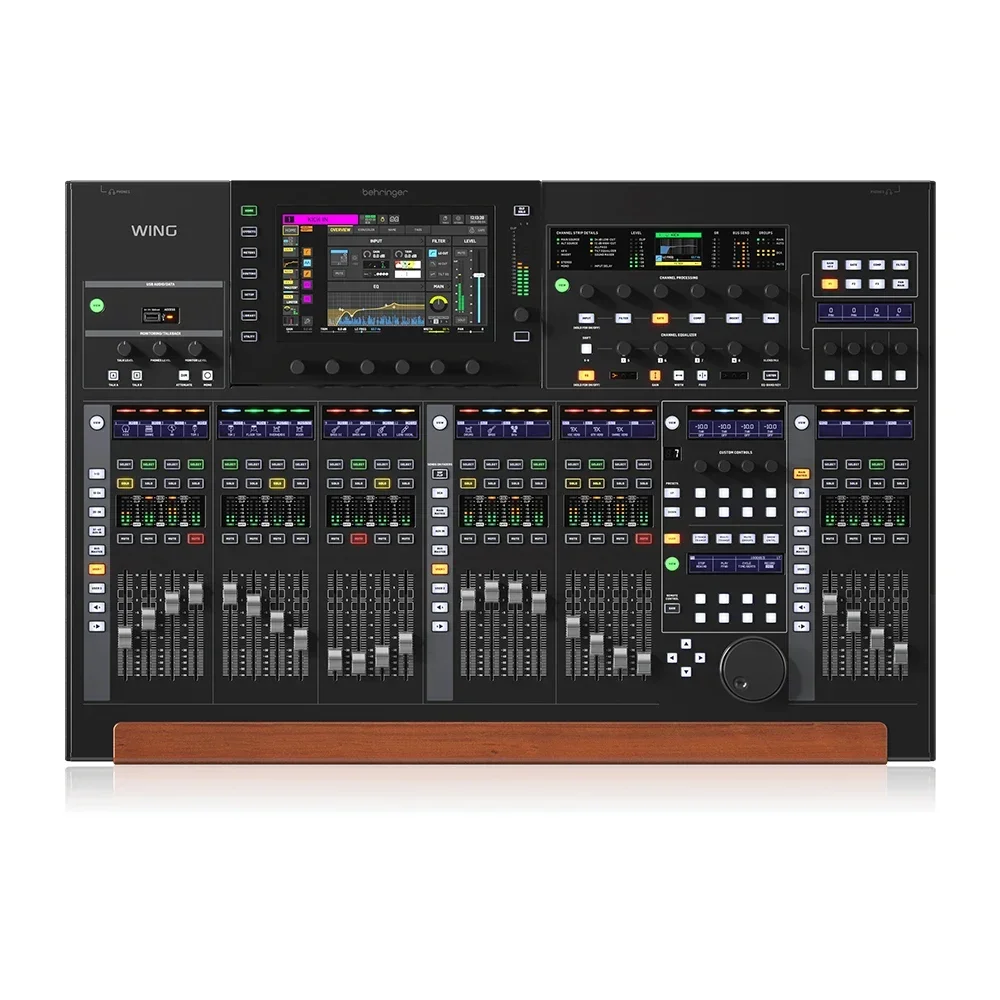 Behringer WING-BK 48 Stereo Channels Digital Mixer With Touchscreen Studio System Digital Console Stage Audio Equipment