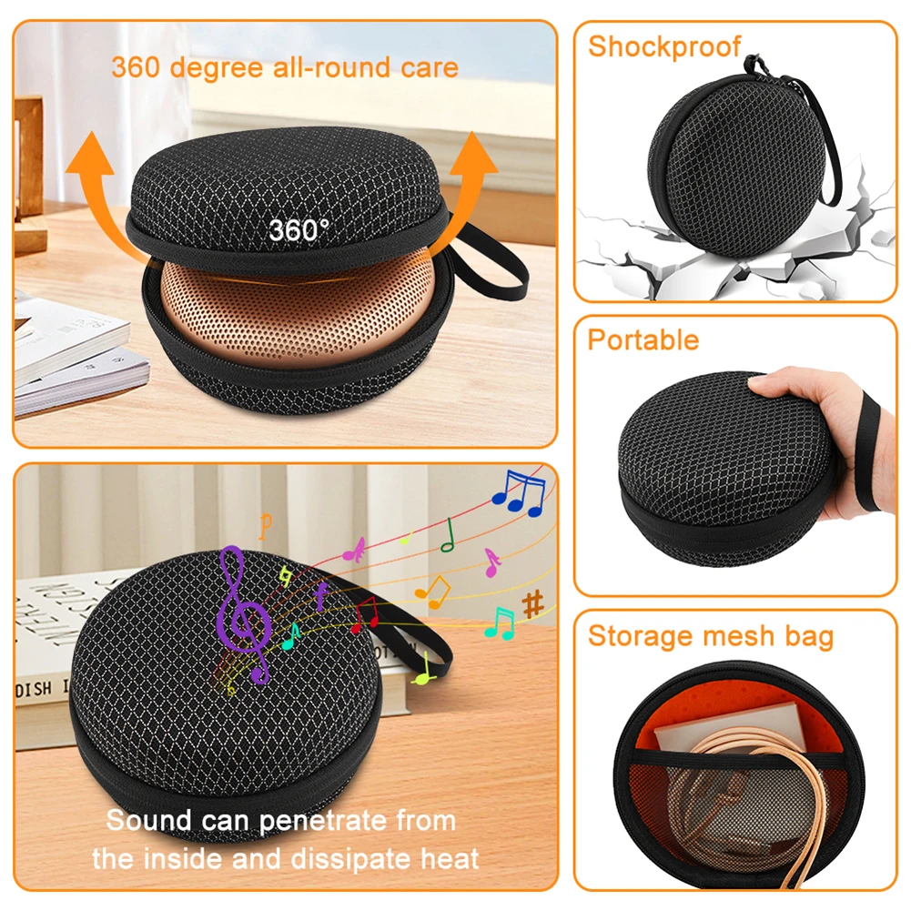 ل Beosound 1/2nd Gen/3rd Gen BT المتكلم حمل للصدمات السفر حقيبة التخزين الصلب مشغل موسيقى صندوق مكبر الصوت الملحقات