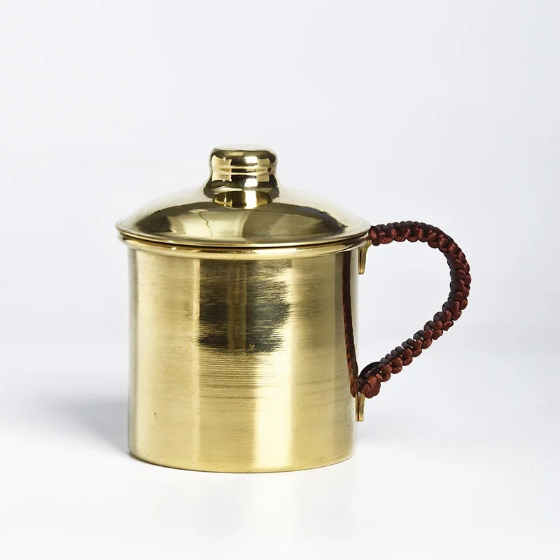 أكواب موسكو البغل النحاسية 100% أكواب نحاسية صلبة نقية مصنوعة يدويًا - 400 مل، هدية، زجاج النحاس من النحاس #3