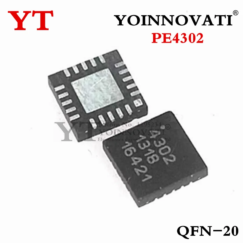 2PCS/5PCS/10PCS PE4302 4302 QFN-20