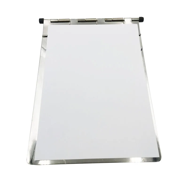 Stainless Steel Medical Record Hotel/Guestroom Data Folder/Dental Clinic Metal