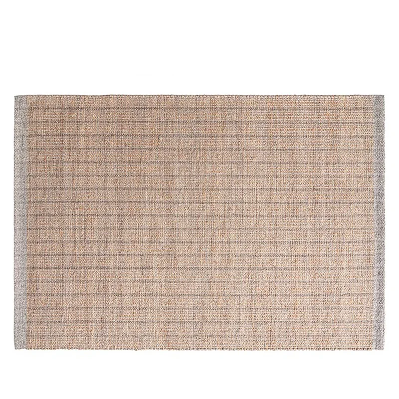 

Modern Japanese handmade wool carpet living room woven high-end light luxury villa carpet mat