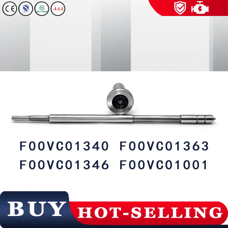 F00VC01340 F00VC01333 F00VC01334 F00VC01335 Auto Common Rail Parts Control Valve Component Applicable To Injector LG2027