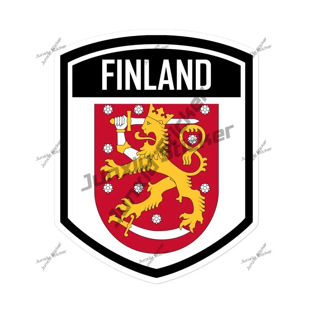 

Finland Coat Of Arms Emblem Stickers UV Protected Vinyl Decals Decoration Automobiles Parts and Accessories for the Car Phone