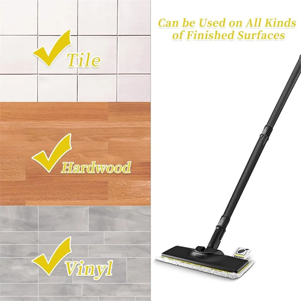 828 Mega Sale Steam Cleaner Pads for Karcher EasyFix SC2 SC3 SC4 SC5 Steam Cleaner, Washable and Reusable Steam Mop Accessories