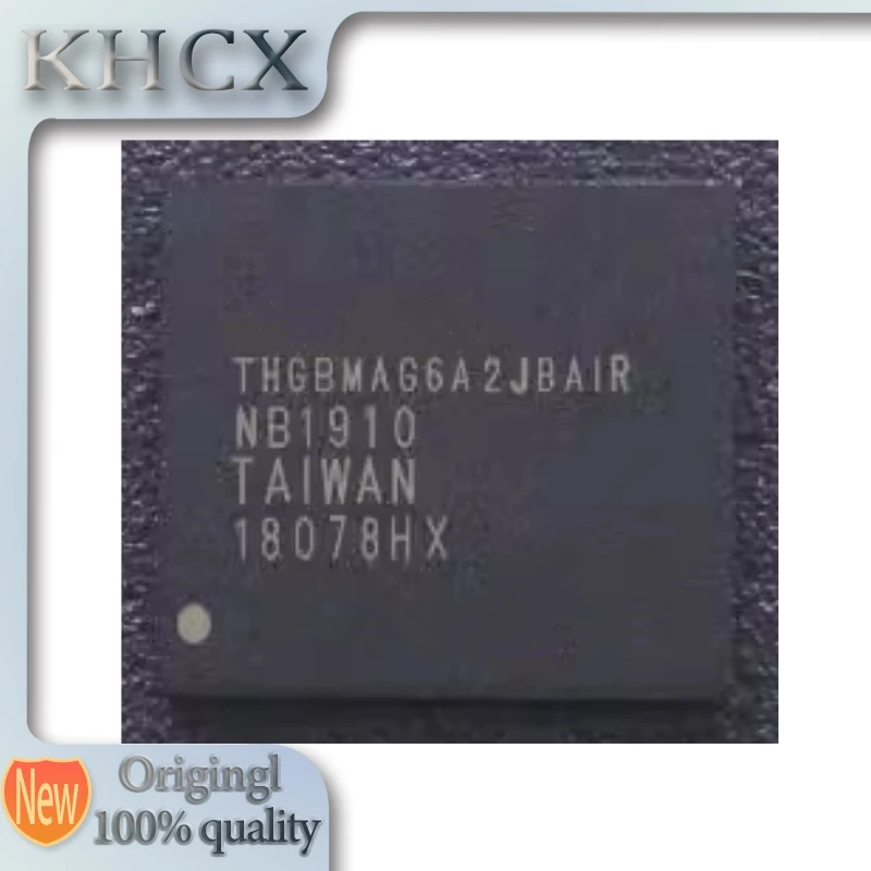 2PCS~10PCS/LOT THGBMAG6A2JBAIR  EMMC 8GB BGA