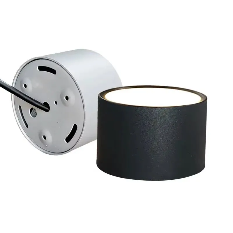 IP65 Surface Mounted LED Downlight SMD5730 Chip Dimmable Anti-Glare Ceiling Lamp Spotlight 90V-240V for Balcony Bathroom Toilet