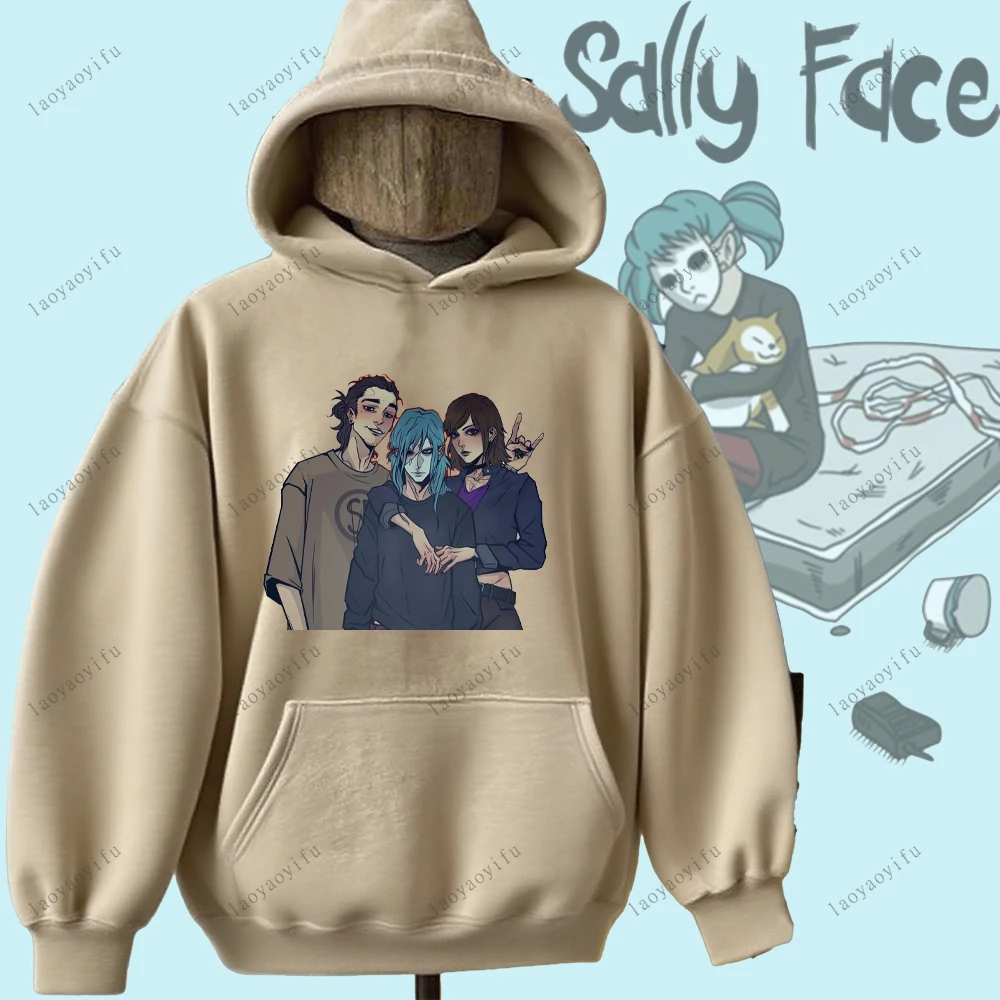 

Толстовка с капюшоном Sally Face Horror and Mystery Game Толстовка Sally Face Теплая толстовка унисекс для женщин и мужчин с принтом Толстовка в креативном стиле
