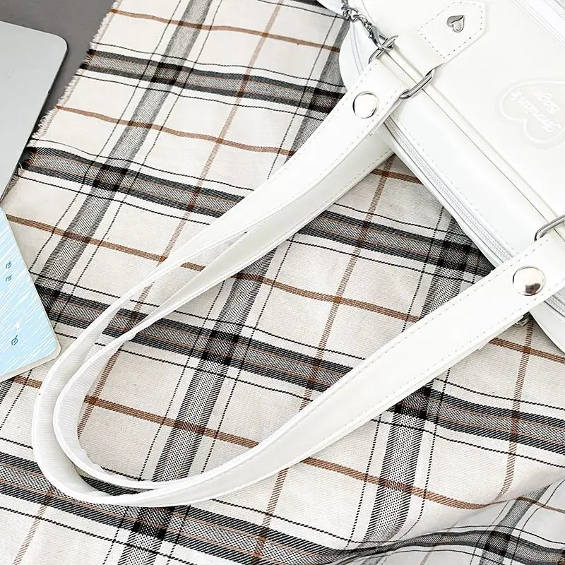 Frauen japanischen Stil Trend kawaii Süßigkeiten Farbe große Kapazität ita Tasche Mode Student adrette Umhängetasche Messenger Umhängetasche – Detail 15