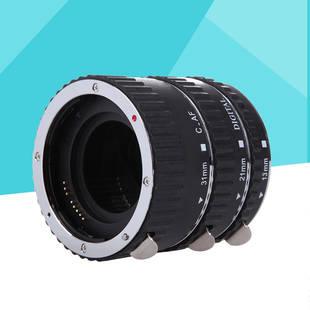 

Macro Extension Tube 13Mm 21Mm 31Mm Metal Mount For Ef-S Dslr Cameras Lens Extension Tube Photography