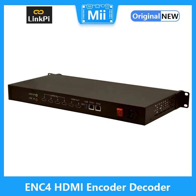 [ENC4] HDMI Encoder Decoder 4K 1080P NDI SRT RTMP RTSP Live stream IPCam