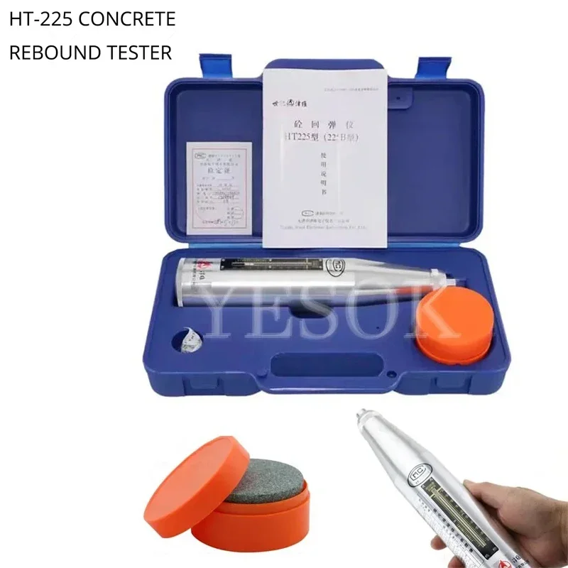 Concrete Rebound Test Hammer Portable Schmidt Hammer High Polymer Material Shell Resiliometer Testing Equipment