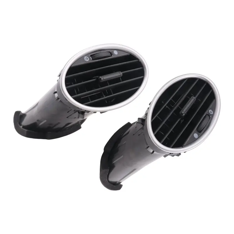 For Ford Focus MK2 2005-2013 4M51-A014L21-AD 2PCS Front Dash Center Air Conditioning Outlet Vent Grille Assy