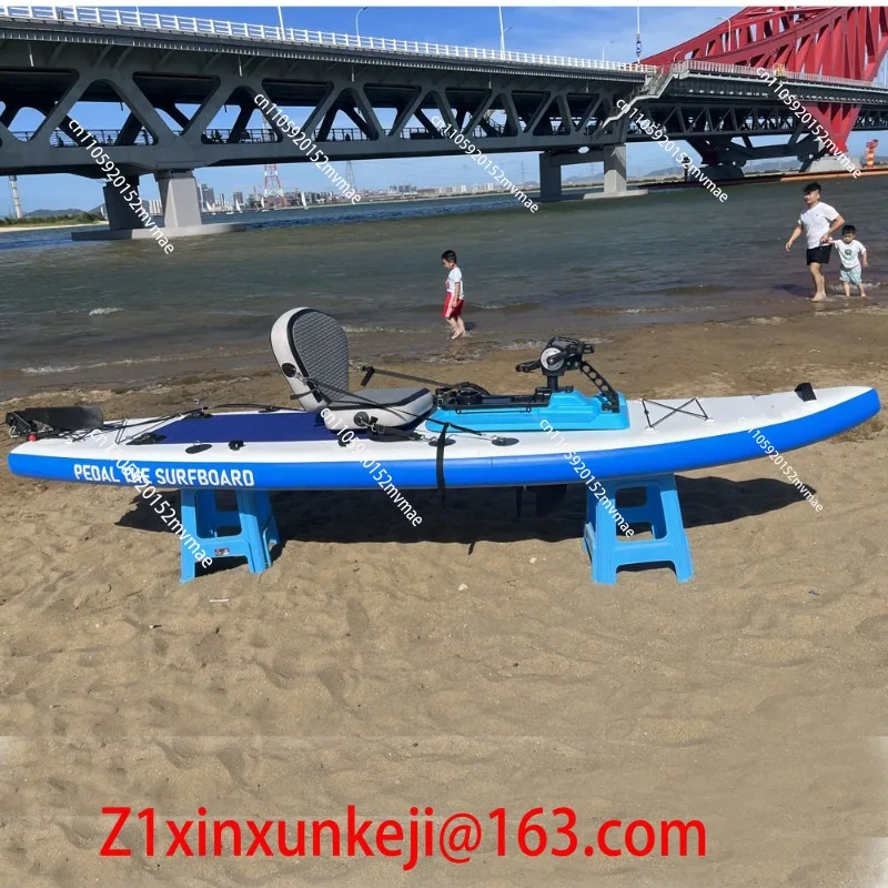 Inflatable Kayak Surfboard Seat High Back Fishing Thickened Adjustable Backrest Rubber Boat Accessories