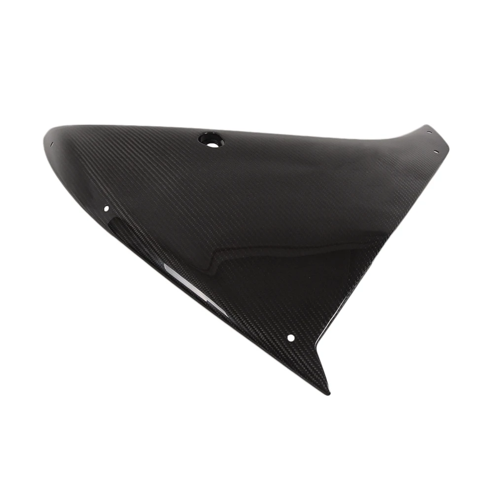 Per Yamaha YZF-R1 2009 2010 2011 2012 2013 2014 1 paio di carene per moto lucide con pannello laterale in vera fibra di carbonio