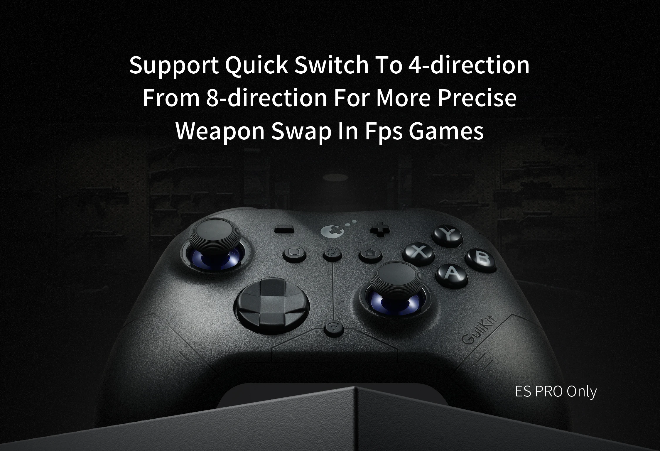 GuliKit ES Pro E-Sports Bluetooth-Spielcontroller, Kabelloser Gamepad mit TMR-Joystick für NS Nintendo Switch 2 PC Windows Android – Detail 17