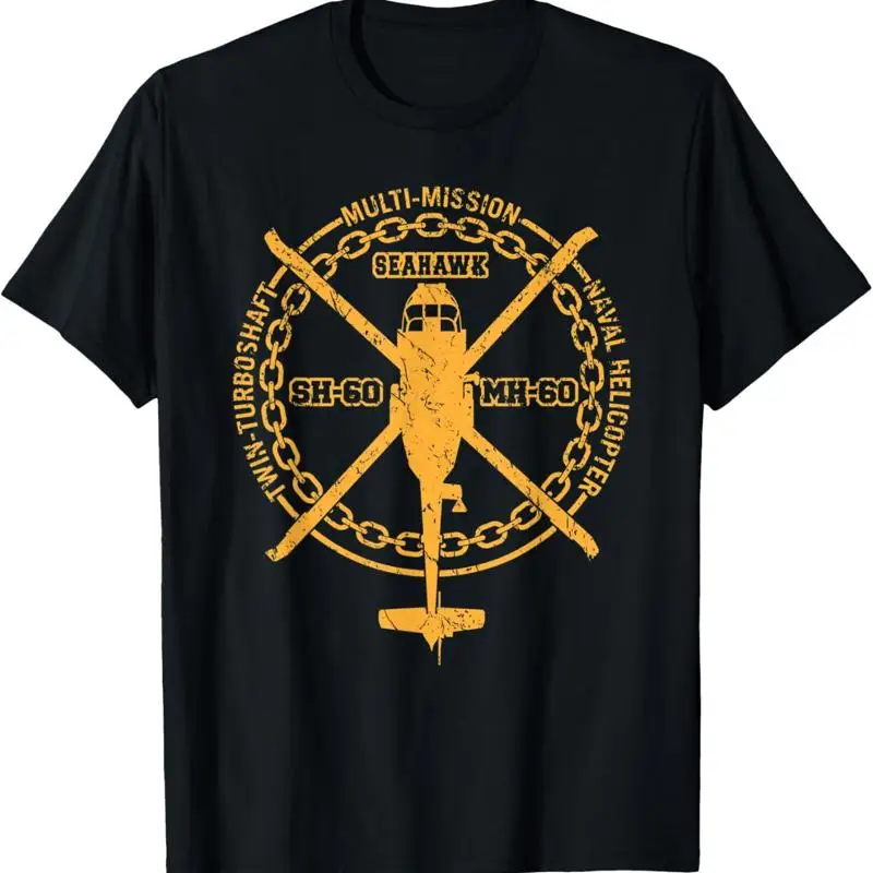 

NEW LIMITED SH 60 MH Seahawk Multi Mission Military Helicopter T Shirt