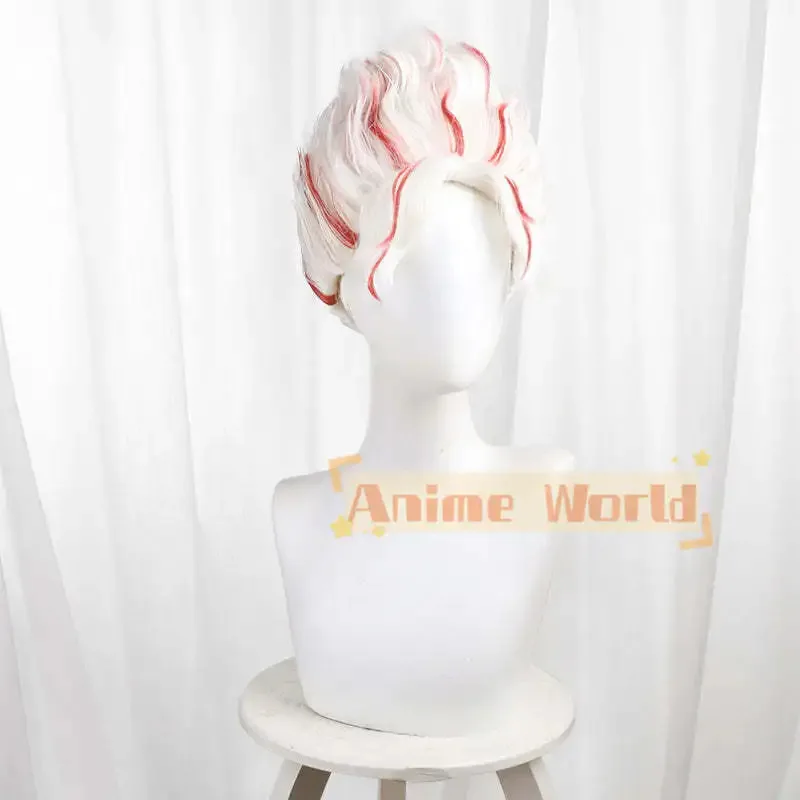 

2025 11 Dandadan Okarun Cosplay Synthetic Hair Halloween Wigs + Wig Cap