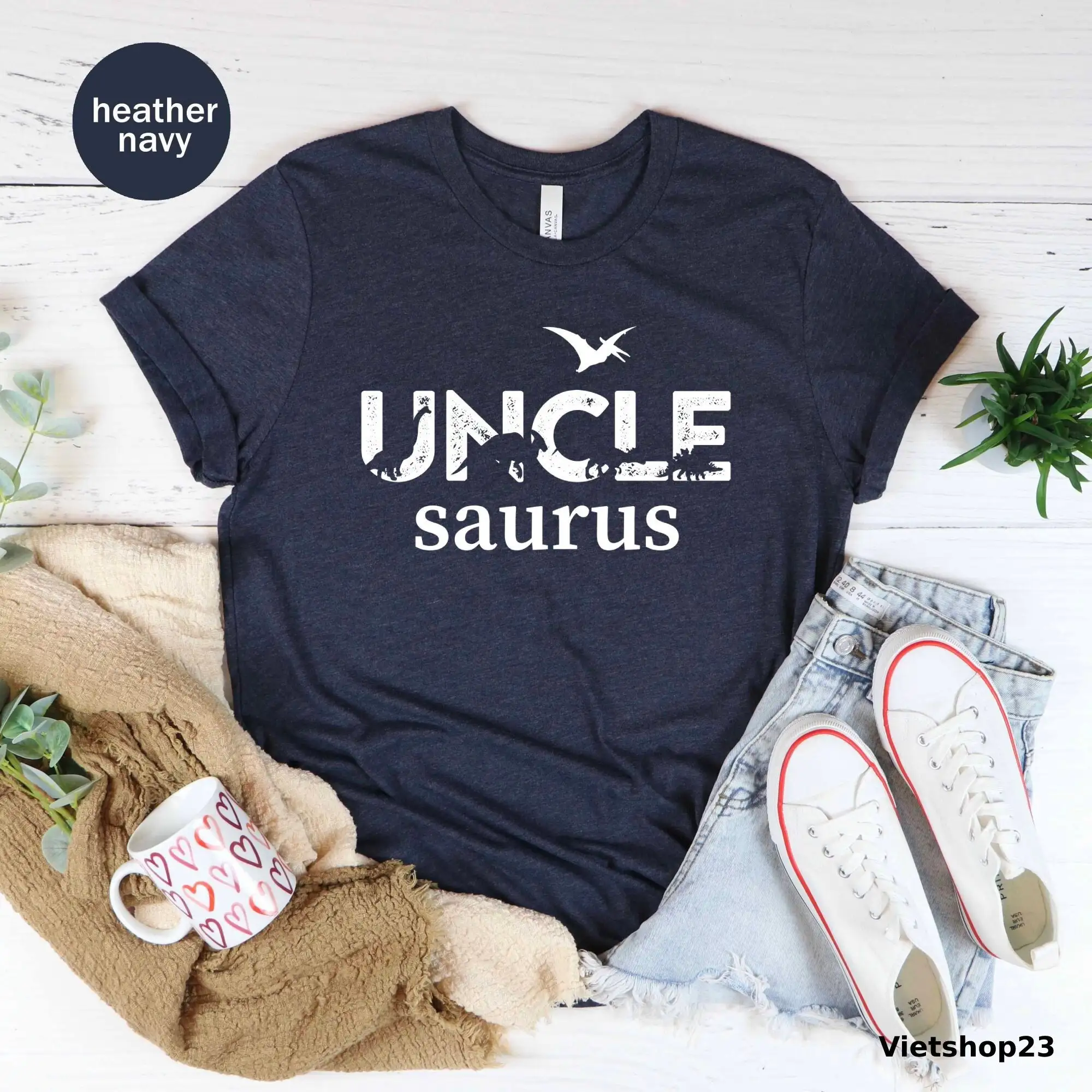 

Unclesaurus T Shirt Uncle Saurus Rex Dinosaur Jurassic Aunt Family