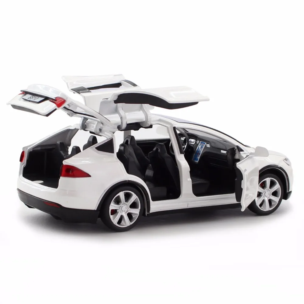 Halolo New1:32 Tesla MODEL X MODEL3 Alloy Car Model Diecasts & Toy Vehicles Toy Cars Kid Toys For Children Gifts Boy Toy