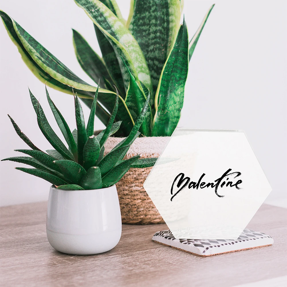 

10Pcs Transparent Acrylic Board DIY Drawing Sheet for Students Handicrafts Desktop Decorative Plates Craft Making Tools Supplies