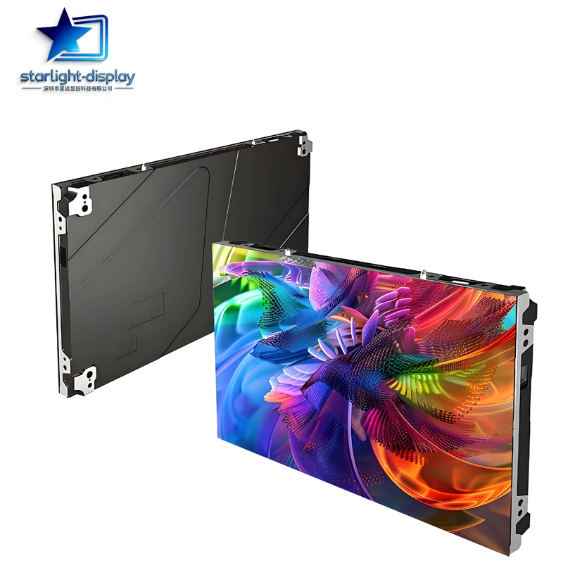 Front Maintain LED Display Cabinet Indoor P1.86 SMD High Refresh Rate Seamless LED Video Wall Advertising Digital Signage Screen