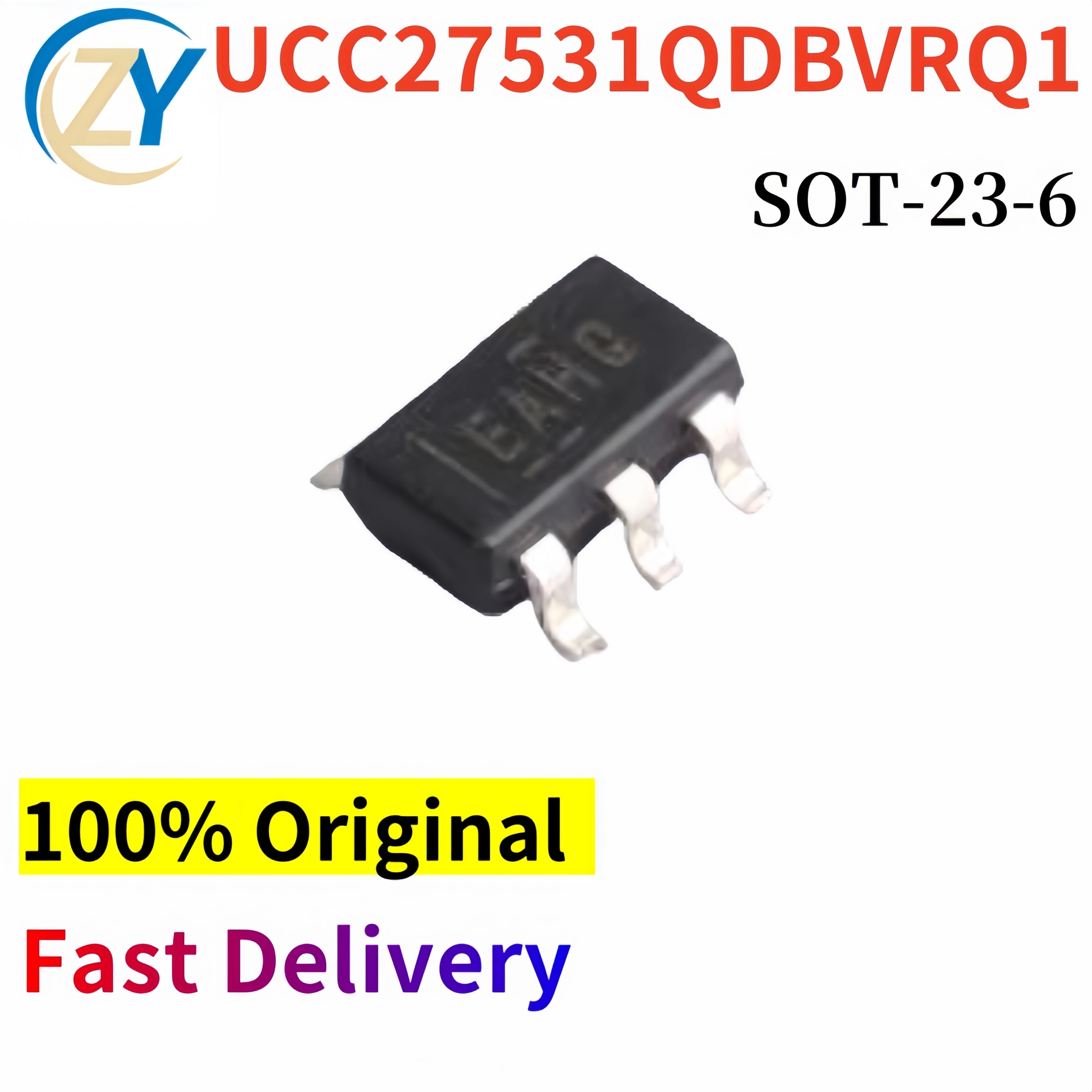 (2 pezzi) UCC27531QDBVRQ1 driver per cancelli UCC27531 muslimot SOT-23-6 UCC27531-Q1 100% originali e In Stock