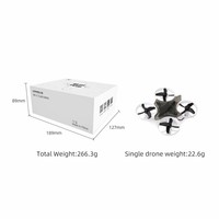 HGLRC Wingy Tiny Drone RTF KIt For Beginners For RC FPV Quadcopter Racing Freestyle Indoor Fancy Flight Drone