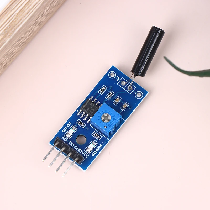 Módulo de Sensor de vibración, interruptor de SW-1801P, módulo de alarma, módulo de interruptor de vibración normalmente abierto de alta sensibilidad, 1/3/5 Uds.