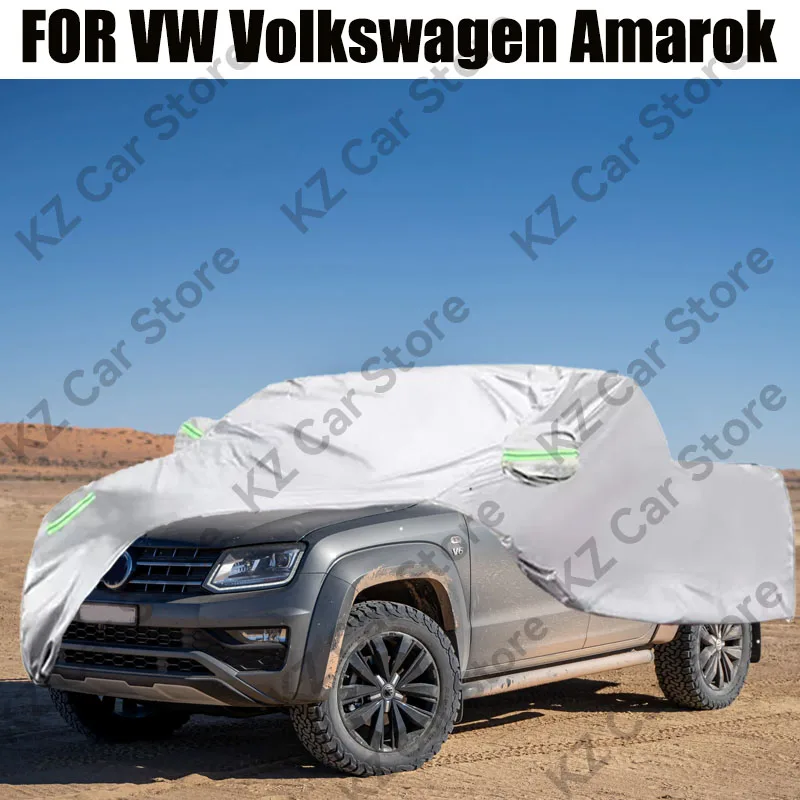 Full Car Cover Anti-UV Sun Shade Snow Rain Prevent Truck Cover Dustproof For VW Volkswagen Amarok