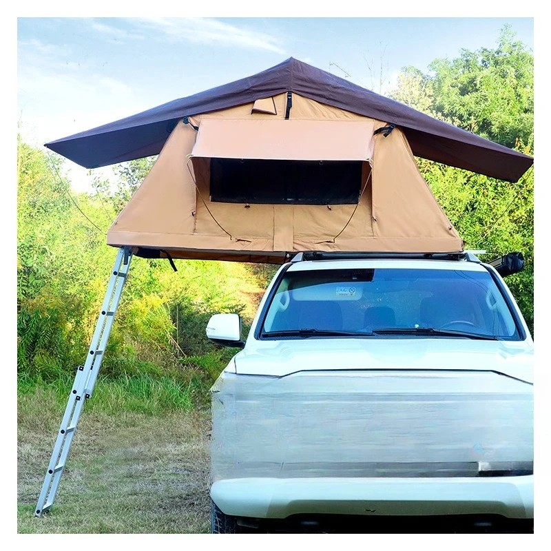 Kurzes Dachzelt, Bergcamping, Reisen, Outdoor, Camping