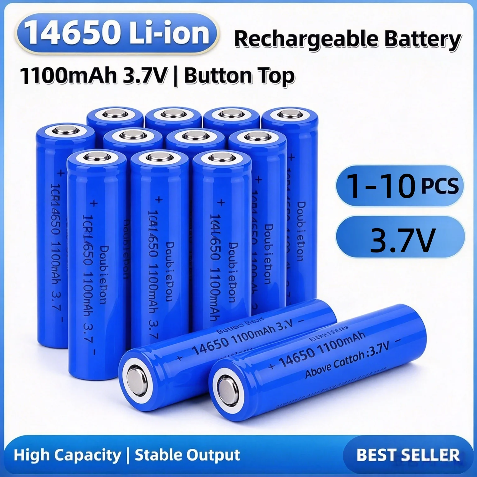 NEW-14650-Lithium-Battery-3.7V-1100mAh-Icr14650-Rechargeable-Batteries-For-Electric-Toothbrush-Microphone-Small-Flashlight