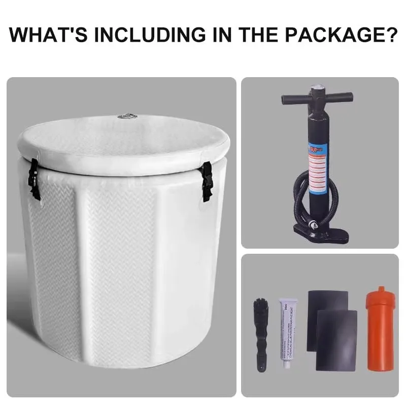 Xiangyin восстановление холодной воды, надувная ледяная ванна, холодный погружной охладитель для спортсменов, тренировок