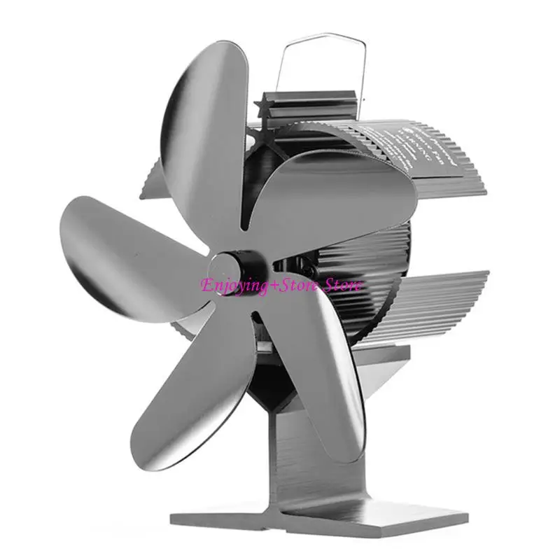 G6DA Silent Fireplace Fan Farlace Distribuição calor eficiente ecológica para sala