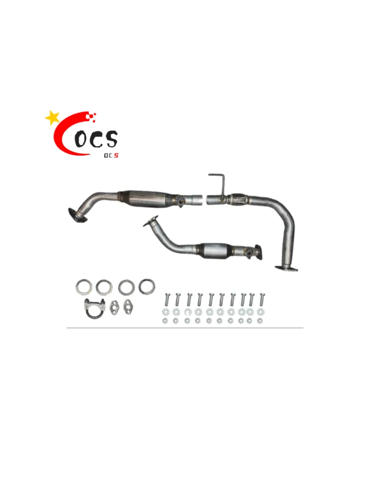 محول حفاز متوافق مع 2000-2002 تويوتا تندرا 4.7L لـ 54323+53322 645398+645397 40393+40394