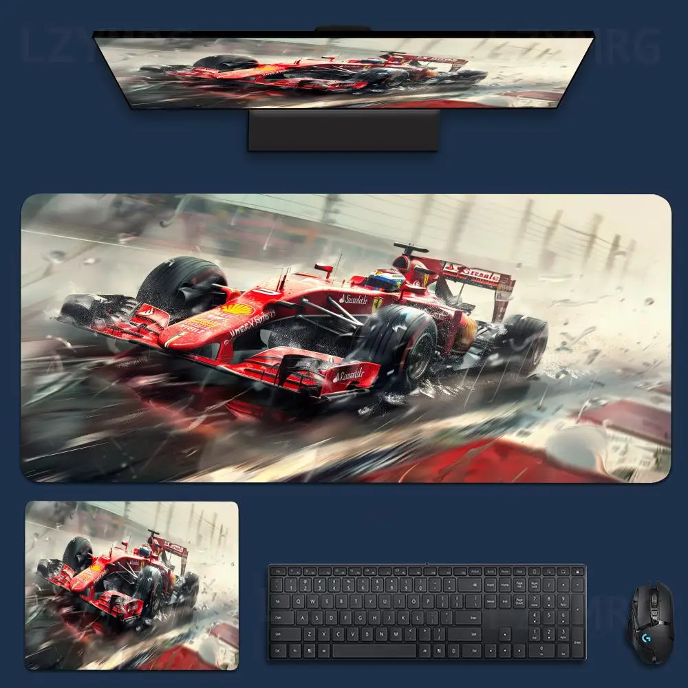 

Racing Car Wallpaper Mouse Pad Gaming Mouse Pad XXL Oversized Computer Mouse Pad Rubber Anti-Slip Long Desk Mat Keyboard Pad