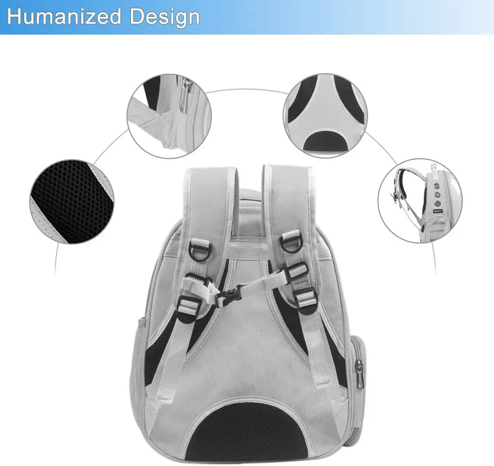 Cat Bag Breathable Clear Space Capsule Cat Backpack for Cat Portable Outdoor Travel Pet Shoulder Bag Durable Cat Accessories